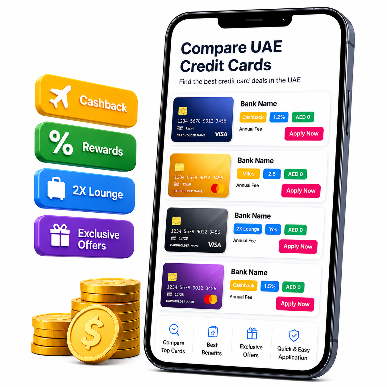 Compare UAE Credit Cards