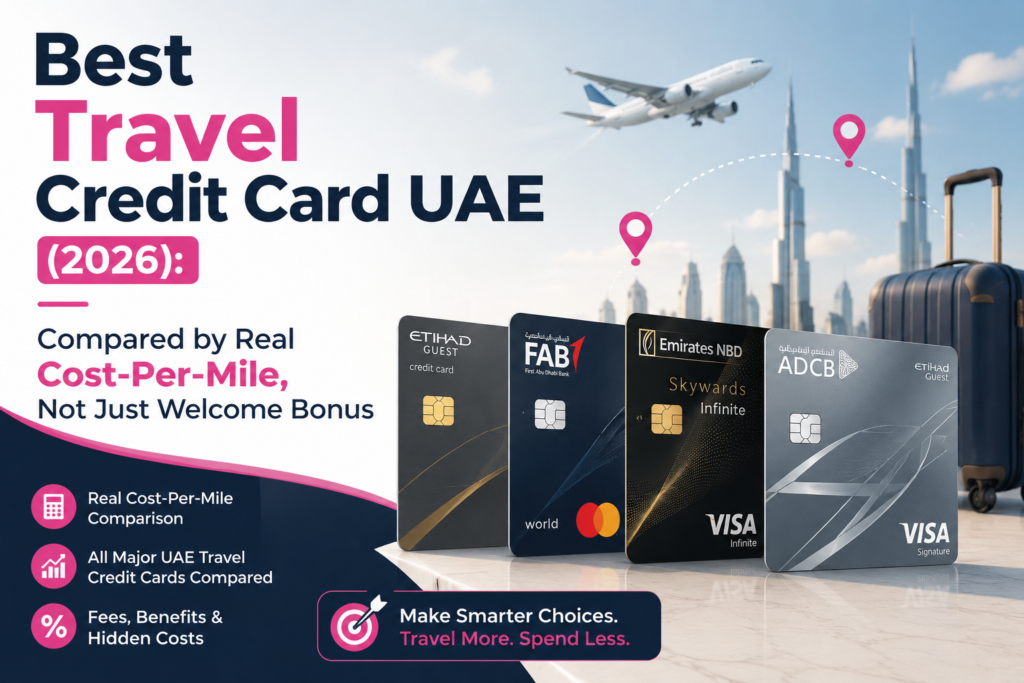 Best Travel Credit Card UAE (2026): Compared by Real Cost-Per-Mile, Not Just Welcome Bonus